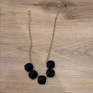 Elegant Black and Gold Necklace